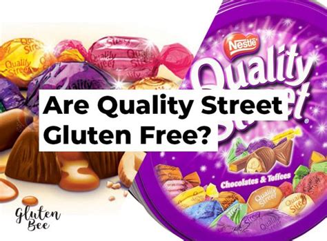 are nestle quality street gluten free